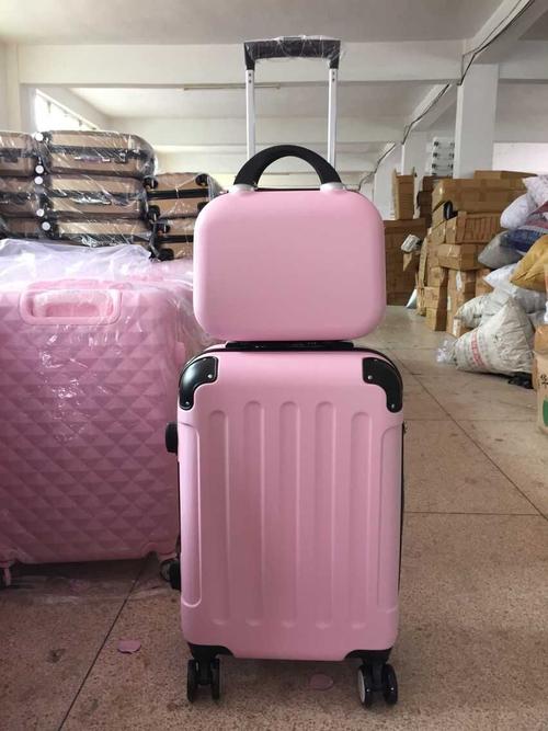 一件代发 abs拉杆箱万向轮拉链旅行箱 密码箱行李箱韩版化妆箱